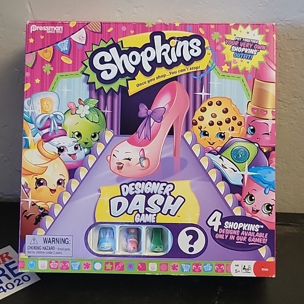 SHOPKINS  Designer Dash Game w Shopkins